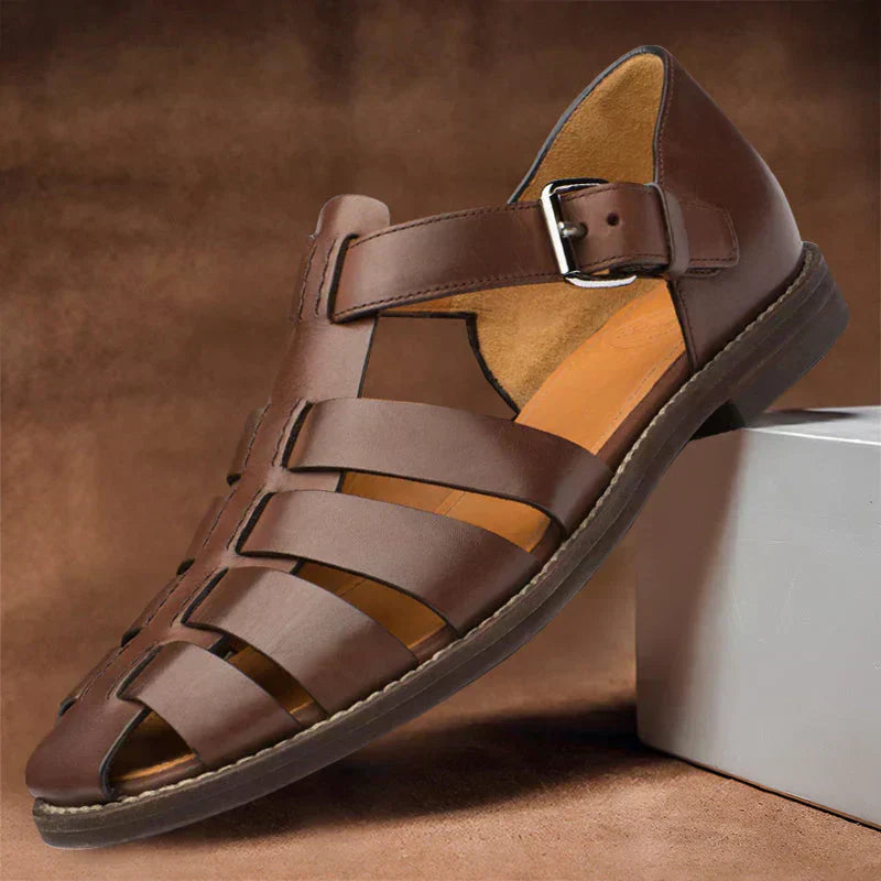 Louis | Sandales cuir luxe